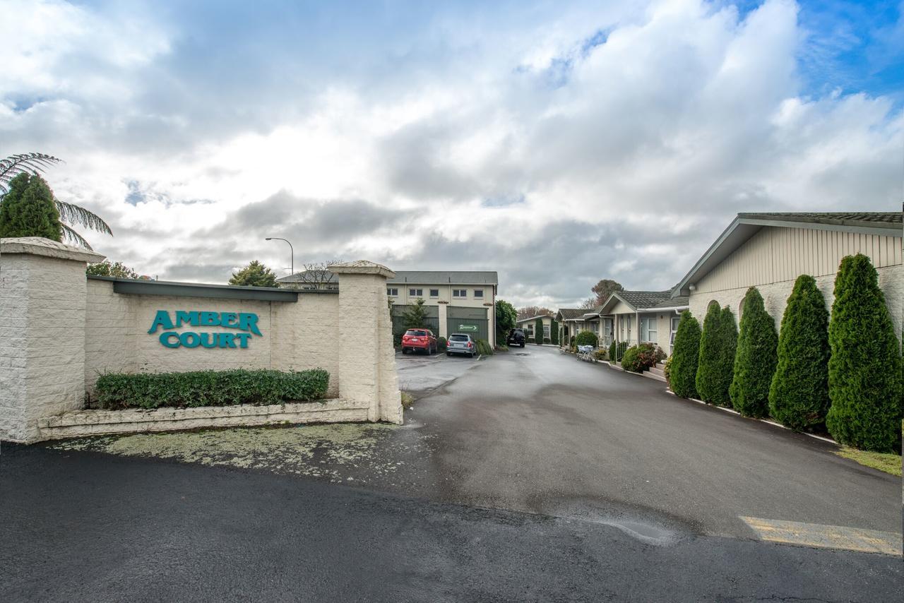 Amber Court Motel New Plymouth Buitenkant foto